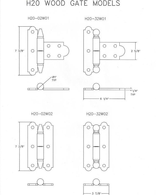 Bolt-On Hinge Diagram